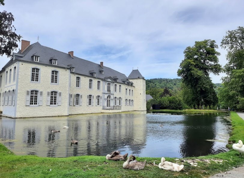 Castle of Louvignies, Soignies, Belgium, Belgium